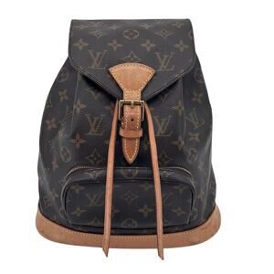 Louis Vuitton LV Monogram Montsouris MM Mini Backpack Bag